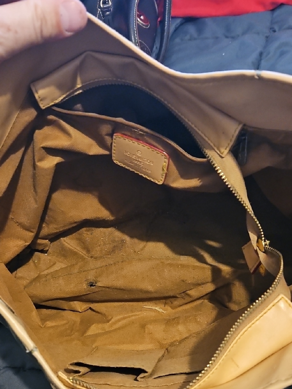 Louis Vuitton Monogram Galleria PM Leather Tote Bag - Picture 9 of 10